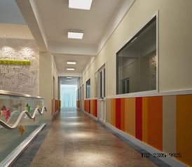 郑州幼儿园设计公司 向阳花幼儿园设计装修效果图