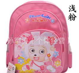 厂家批发 支持混批 喜洋洋幼儿园双肩背包 愤怒的小鸟小学生书包价格 厂家 图片